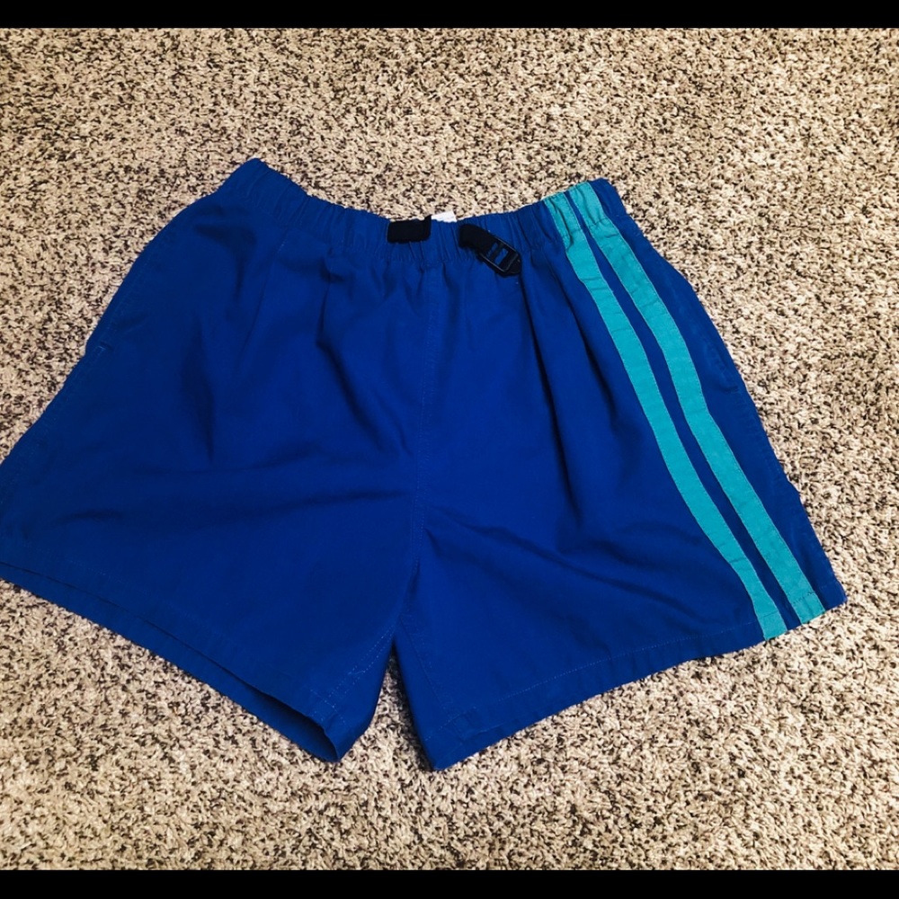 *SOLD!* Vintage 90s Athletic Works Swim Trunks - Picture 2 of 7